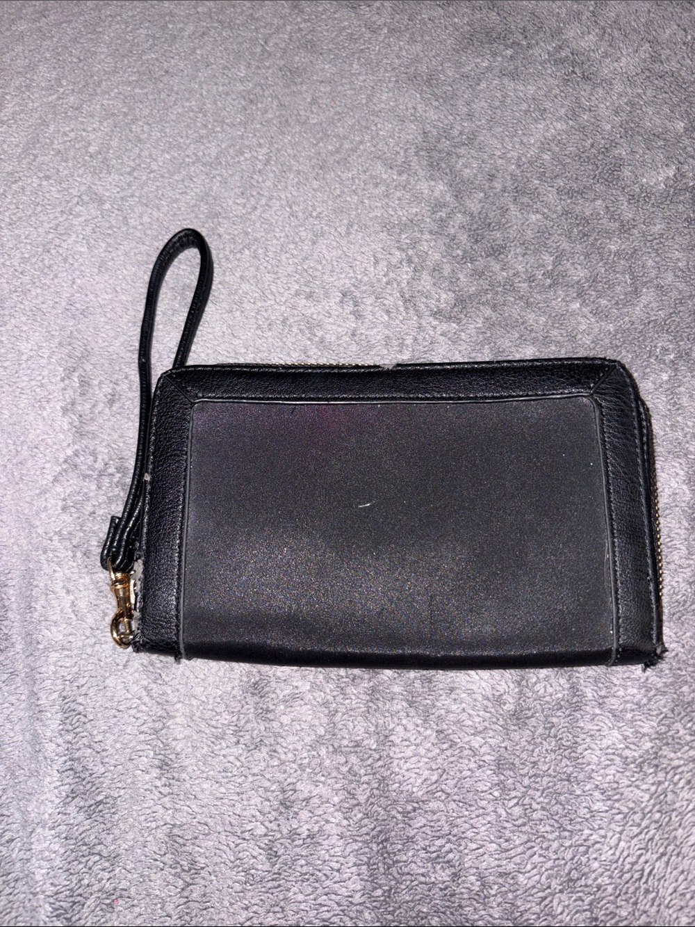a new day Black Wristlet Wallet